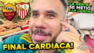 INVASIÓN CANCHA!!! SEVILLA  - ROMA (LA MEJOR CRONICA)
