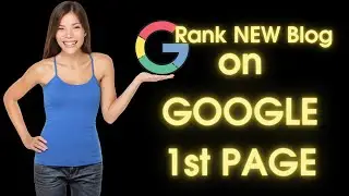 How to Rank on Google First Page (#1 Ranking with a brand NEW site)