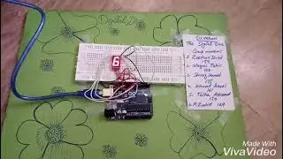 Digital Dice using Arduino - by using Assembly Language commands