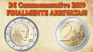 2 Euro Commemorativi RARI Giugno 2019 e non solo - Umboxing 2€ Commemorative mix