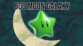 Boo moon galaxy green star!