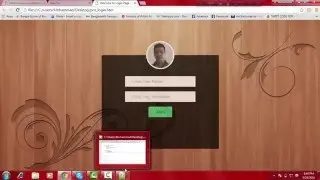 HTML CSS & JavaScript Tutorial For Beginners Part 7 : Design Login Form With CSS