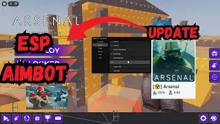 Roblox Arsenal Script Pastebin 2025 | Aimbot | ESP
