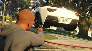GTA 5 GRAVITY GUN MOD!