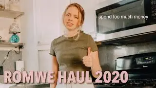 spending money i don't have on PHOTOSHOOT CLOTHES (romwe haul 2020)