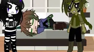 Puppet and golden Freddy tickle Henry