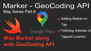 How to add a Marker on Tap and fetch Address using GeoCoding API