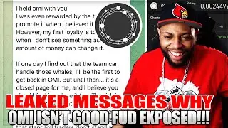 ECOMI OMI TOKEN DUMP UPDATE!!! THE TRUTH REVEALED IN MESSAGES! VEVE NFTS CRYPTO
