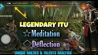 Dodge All Range Attacks 🛡 Deflection Legendary ITU Talents & Abilities - Shadow Fight 4 Arena