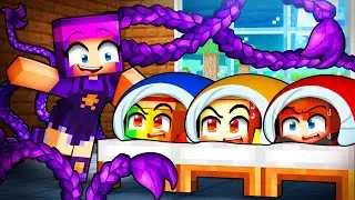 I'm crashing a sleepover in Lily Love Braids on Minecraft!