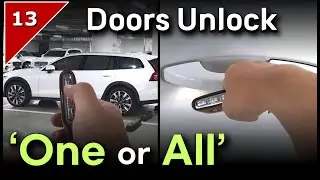 55. Doors unlock feature (What is the difference between remote and Keyless in 'One')