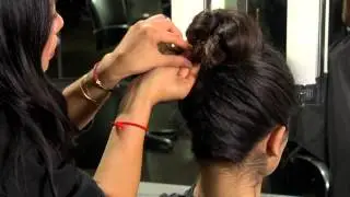 Upside-Down Braided Bun