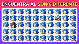 Encuentra el Emoji Diferente - Edición de Sonic the Hedgehog 🦔🔵 | 30 Niveles Épicos