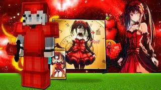 Kurumi Tokisaki  v2 16x - minecraft bedwars texture pack (anime texture pack)
