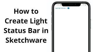 Light StatusBar in Sketchware || How to create Light StatusBar in Sketchware ||