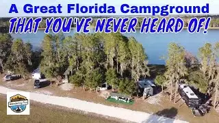 Hidden Gem- Lakefront County Park in Central Florida! Camping, Fishing, Fun