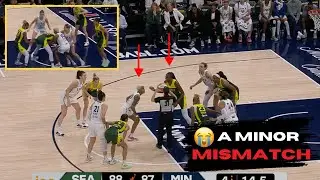 Williams Actually Went for It! A Minor Mismatch Between 5'8 Williams and 6'4 Ezi on a Jump Ball! 😂🏀