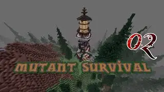Minecraft Mutant Survival EP 2 | John and The Crazy Lighthouse Man