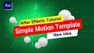 Simple Motion Template in After Effects(free Download)