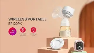 [UNBOX] Samu Giken Electric Wireless Portable 9 Speed Breast Pump With PPSU BOTTLE BP120PK