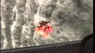 Falcon Jet  Saves Sailor