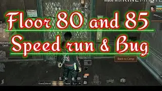 Floor 80 & 85 speed run and working bug [Lifeafter game play]