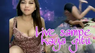 Live di bigo sampe jungkir balik ,bikin tambah hot