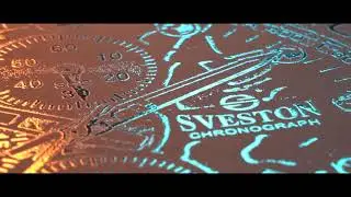 Hand watch sveston chronograph shoot