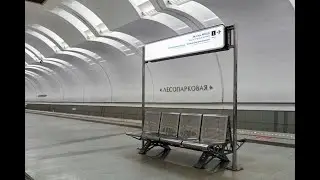 Станция метро Лесопарковая Бутовская линия