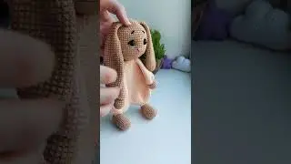 Iepuraș în pijama, vă fi tutorial pe canalul meu       #handmade #crochet #amigurumi #toys #bunny