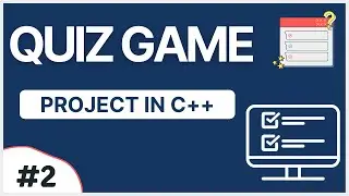 Quiz game project in C++ | Quiz program using C++ @PWOShivam