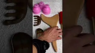 ASMR: Intense Chinese Foot Reflexology Massage with CUPPING and MOXIBUSTION #shorts