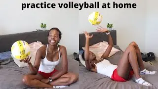 HOW TO PRACTICE VOLLEYBALL AT HOME IN YOUR BED: 7 easy setting drills