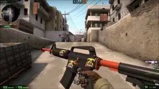 Counter Strike: Global Offensive M4A1-S Nitro Skin Showcase