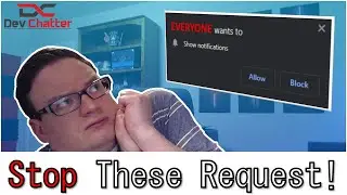 How To Stop Websites Asking For Notifications And Locations in 