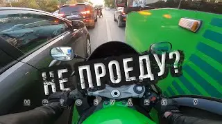 Мотобудни 9 | Велосипедисты | Узкое междурядье | Дети играют на дороге