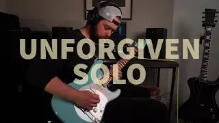 Metallica - The Unforgiven Guitar Solo Cover