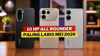 12/512 GB, UFS 4.1, 8500 MAH, Tahan Air Tahan Banting, 10 HP Terbaru yang PALING LARIS Mei 2026