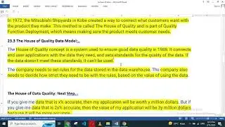 CS614 Lecture 23 Data quality management process Hindi\Urdu