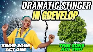 GDevelop 5 Tutorial: Create Dramatic Stingers (Stage Bumpers) for Your Game!