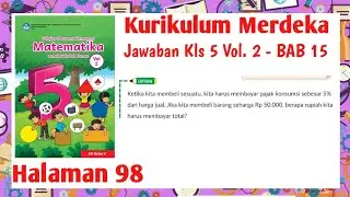 Jawaban Matematika Kelas 5 Volume 2 Halaman 98 kurikulum Merdeka