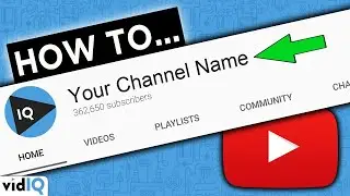How to change YouTube channel name For Beginners