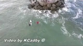 Boat SINKS entering Jupiter Inlet  - 974854