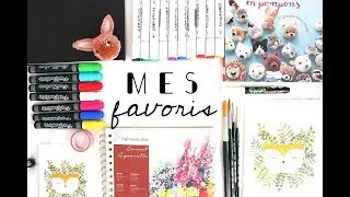 MES FAVORIS - Pinceaux, imprimante, carnet,...