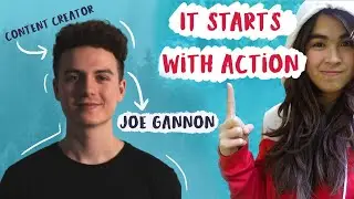 It starts with Action : Nudge yourself to Action with Joe Gannon