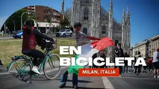 Como es andar en bicicleta el Italia, Milán (Bruno Martinez)