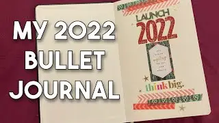 Setting up my 2022 Bullet Journal