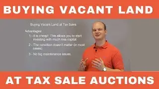 Buying Vacant Land at Tax Deed Sales