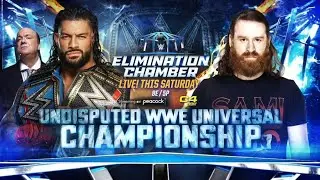 WWE Elimination Chamber 2023 Full Match Card | WWE Elimination Chamber 2023 Official Match Card