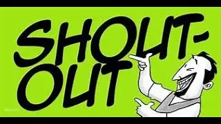 MONDAY SHOUT OUTS!!!! 
